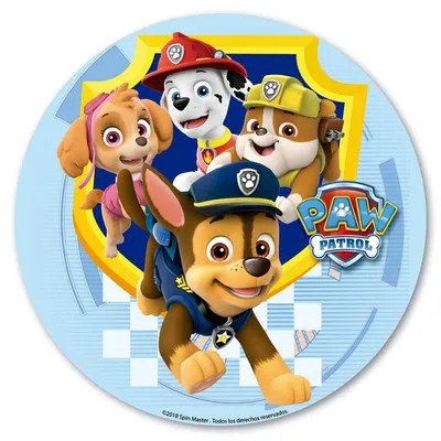 Produktbild von Dekora Paw Patrol Essbarer Tortenaufleger  20cm