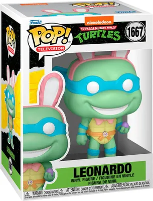 Obrázek produktu pro Hračka Želvy ninja Leonardo velikonoční vajíčko, sběratelská figurka