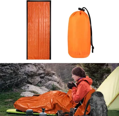 Productafbeelding van Noodslaapzak, overlevingsdeken, voor camping