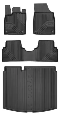 Zdjęcie produktu dla Dywaniki gumowe do Volkswagen ID.3 2019- (hatchback, dolny poziom podłogi) – czarne, dopasowane – Wielganizator