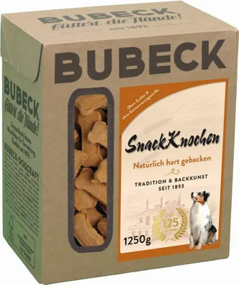 Produktbild von Bubeck SnackKnochen Adult Hundekuchen 1250 g