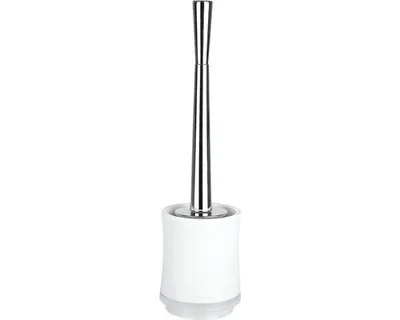 Produktbild von Spirella WC Bürste Klobürste Toilettenbürste hochwertig „Sydney“ mit hygienischem Behälter Weiß