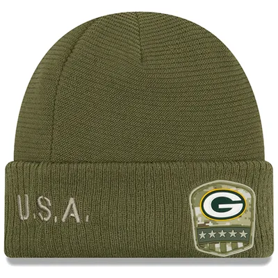 Produktbild von NFL Wollmütze Green Bay Packers Salute to Service Mütze Sideline 2019 NewEra