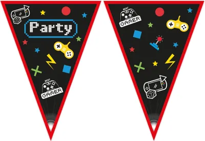 Produktbild von Gamer Gaming Party Wimpelkette2,3 m