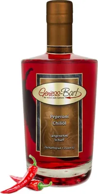 Produktbild von Peperoniöl - Chiliöl 0,35L Angenehm scharf!
