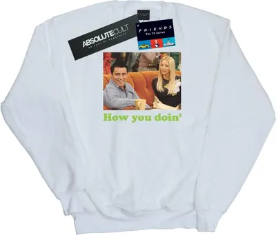 Produktbild von Friends - "How You Doin" Sweatshirt für Herren BI23811 (S) (Weiß)