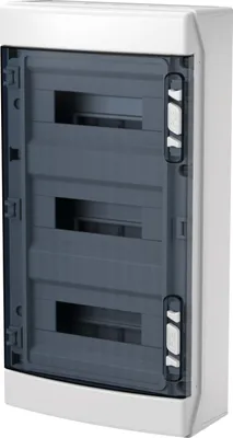 Zdjęcie produktu dla Mała tablica rozdzielcza PCE T-Box, 3x12 TE, IP65