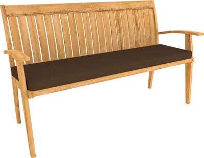 Immagine prodotto di POKAR Cuscino per panca Cuscino per panca sfoderabile , Colore:Marrone, Dimensioni:100x40