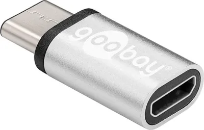 Image de Adaptateur USB-C vers USB 2.0 Micro (Type B) - Argent