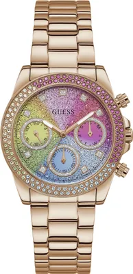 Produktbild von Guess Damen Armbanduhr Sol 38 mm rosegold GW0483L3