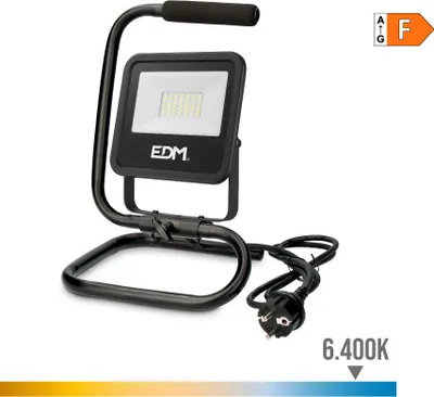 Image de Projecteur Led 30w Edm éclairage Puissant Et Froid Avec Support - Edm