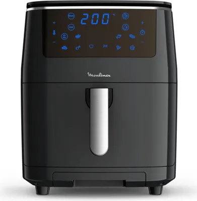 Obrázek produktu pro Moulinex AL201810, Horkovzdušná fritéza, 6,9 l, Samostarný, Černá, Dotyk, LCD
