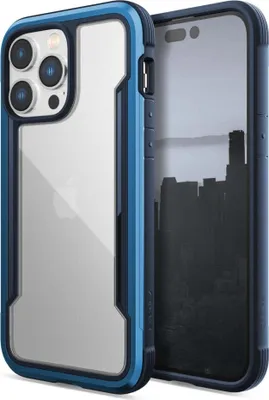 Zdjęcie produktu dla Etui Raptic X-Doria Shield do iPhone'a 14 Pro Max, wzmocniony tył, niebieskie