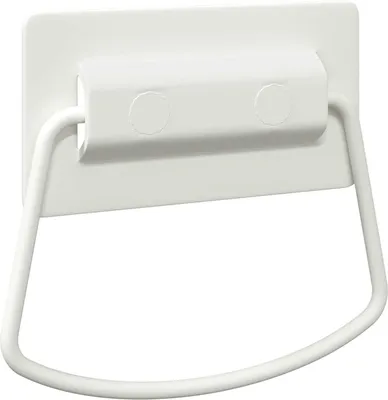 Immagine prodotto di vidaXL Maniglie per armadi bianche 85 x 45 mm in metallo