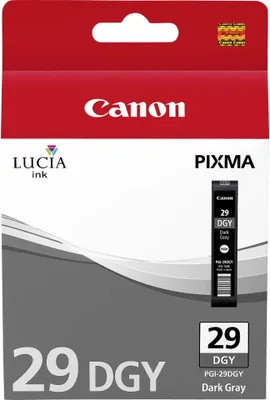 Image de Canon PGI-29DGY - 36 ml - gris foncé - réservoir d'encre d'origine - pour PIXMA PRO-1