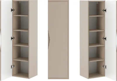Produktbild von Hochschrank 35 cm breit in kaschmir DORIDA-140