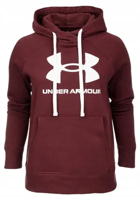 Produktbild von Under Armour - "Rival" Kapuzenpullover für Damen PP987 (L) (Rot)