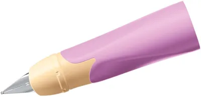 Produktbild von STABILO EASYbirdy Griffstück - Feder M - Rechtshänder - pastell soft pink + apricot