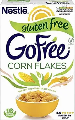Produktbild von Nestle Gluten Free Corn Flakes Glutenfreie Maisflocken 500g