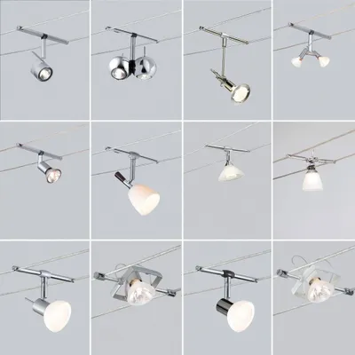 Obrázok produktu pre Halogénový káblový bodový systém Paulmann 12V 160 mm rozstup káblov GU5.3 GU4 G4