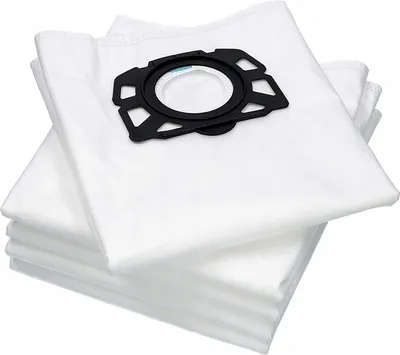 Image de 5x Sacs à poussière de rechange Karcher WD4 WD5 WD6