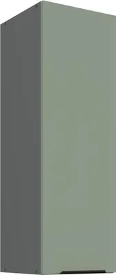 Produktbild von Hoher Wandschrank LUNARA – Breite 30 cm, Grün/Anthrazit
