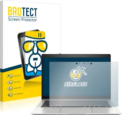Produktbild von BROTECT Schutzglas für HP EliteBook x360 1030 G4 Schutzfolie Panzer Folie Glas Display Schutz klar