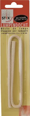 Produktbild von Styx Lampendocht rund 6x30 3381