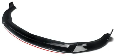 Obrázek produktu pro Přední spoiler nárazníku, kompatibilní s modelem A-Class W176, vylepšená aerodynamika, lesklá černá