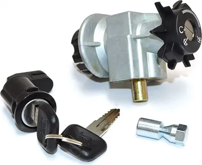 Imagen del producto de Kit antirrobo para volante y sillín, compatible con vehículos PEUGEOT