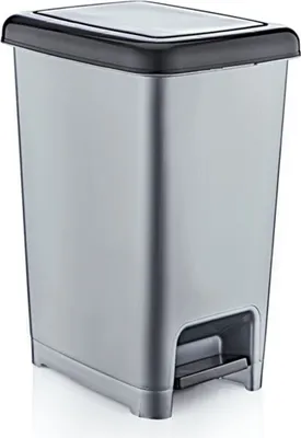 Immagine prodotto di Hermia Concept, Alesta- FRM3901, grigio, cestino per rifiuti, pedale in metallo