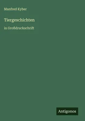 Produktbild von Tiergeschichten