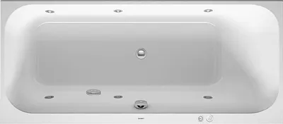 Produktbild von Duravit Whirlwanne Happy D.2 170x75cm, Jet, EB-Version, 1 RS re, we.