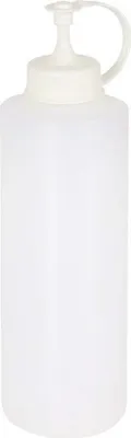 Produktbild von Behälter für Saucen Qlux Weiß Kunststoff (600 ml)