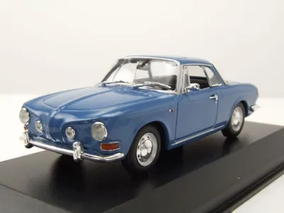 Produktbild von Maxichamps 940050221 VW Karmann Ghia 1600 1966 blau 1:43