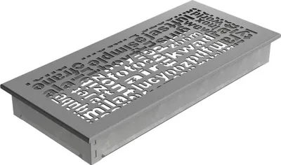Produktbild von Lüftungsgitter ABC 17x37 Granito