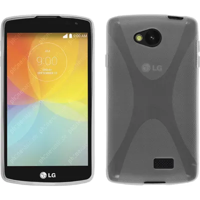 Produktbild von PhoneNatic Case kompatibel mit LG F60 - clear Silikon Hülle X-Style + 2 Schutzfolien