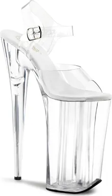 Produktbild von BEYOND-008 Damen Sandale von Pleaser, Transparent  , EU 42, US 12