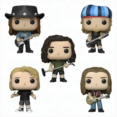 Immagine prodotto di Pearl Jam - Mikle McCready Jeff Ament Eddi Vedder Matt Cameron Stone Grossard 5 Pack - Funko Pop! - Figura in vinile