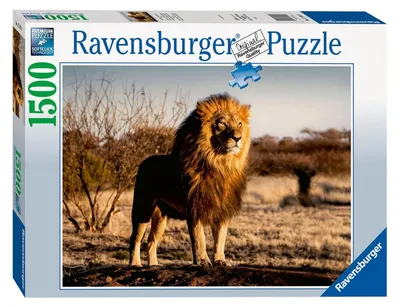 Image de Le lion Le roi des animaux Ravensburger 17107