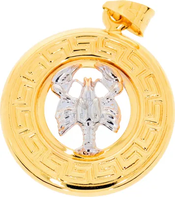 Produktbild von Kettenanhänger Sternzeichen Anhänger 585 Gold Tierkreiszeichen Horoskop 14 Karat Krebs (22.06. - 22.07.)