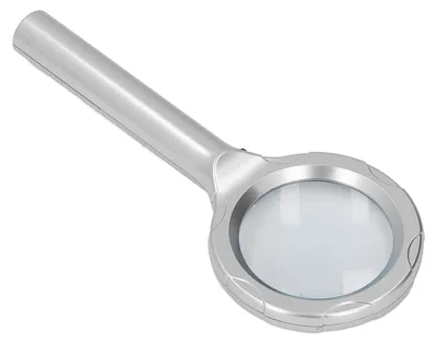Zdjęcie produktu dla Lupa 4x powiększająca z oświetleniem, wyposażona w 6 diod LED, idealna do czytania i kolekcjonowania