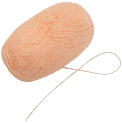 Breigarn 30g Acryl Lachs 220m – für Stricken & Häkeln