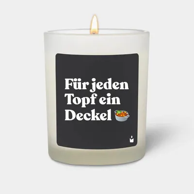 Produktbild von ChattyCandles Duftkerze Flowery Für jeden Topf ein Deckel