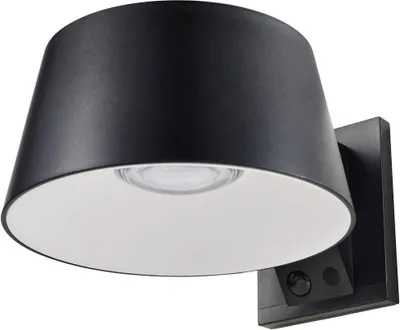 Image de Sygonix SY-5801972 Applique murale solaire d'extérieur avec détecteur de mouvement LED LED fixe 10 W gris anthracite