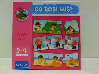 Immagine prodotto di Cosa Fa L'orsacchiotto Gioco 00352 Granna