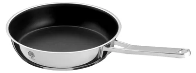 Braadpan Ø 24 cm, 2,2 L, Edelstahl 18/10, Antihaftbeschichtung
