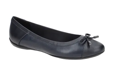 Produktbild von Geox CHARLENE Ballerinas - Damen Halbschuhe - Slipper blau Freizeit NEU