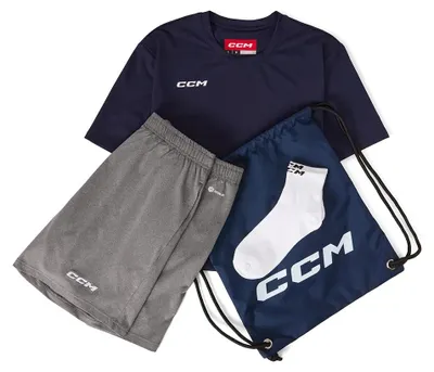 Productafbeelding van CCM DROGE TRAININGSET 25 Senior, marineblauw, maat XS