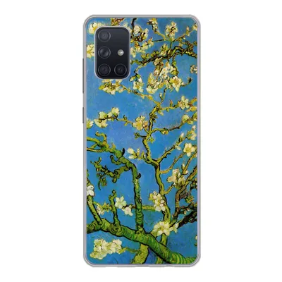Produktbild von MuchoWow® Handyhülle Schutzhülle Hülle für Samsung Galaxy A51 5G Mandelblüte - Vincent van Gogh Silikon Softcase Handy Hülle - Abbildung
